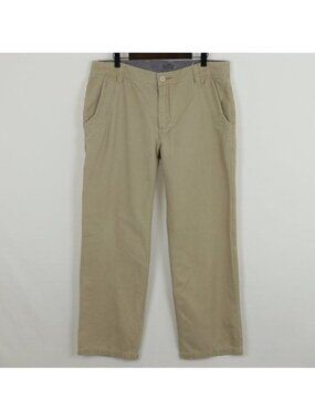 Horny Toad Free Range Men's Size 34x30 Tan Organic Cotton Casual Pants